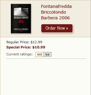 Fontanafredda Briccotondo Barbera 2006