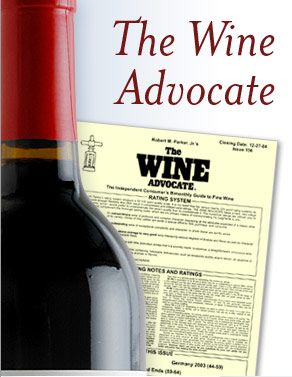 1 cent shipping off $99 - promo code NUMBER1 - Robert Parker's Top Rated Wines