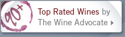 Top Rated wines by The Wine Advocate