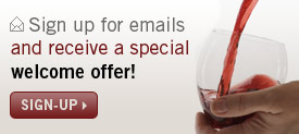 Sign up for email and receive a special welcome offer!