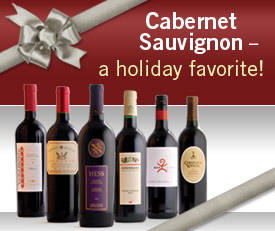 Cabernet Sauvignon - A holiday favorite!