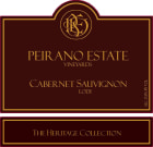 Peirano Estate Cabernet Sauvignon 2009  Front Label