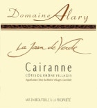 Domaine Alary La Jean de Verde Cotes du Rhone Villages Cairanne 2012 Front Label