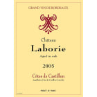 Chateau Laborie Cotes de Castillon 2005 Front Label