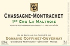 Domaine Coffinet-Duvernay Chassagne-Montrachet La Maltroie Premier Cru 2011 Front Label