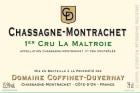 Domaine Coffinet-Duvernay Chassagne-Montrachet La Maltroie Premier Cru 2012 Front Label