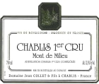 Jean Collet Chablis Premier Cru Mont de Milieu 2014 Front Label