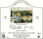 Dom. de la Motte Chablis Le Beauroy Premier Cru 2005 Front Label