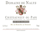 Domaine de Nalys Chateauneuf-du-Pape Les Dix Salmees 2010 Front Label