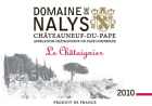 Domaine de Nalys Chateauneuf-du-Pape Le Chataignier 2010 Front Label