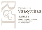 Domaine de Verquiere Cotes du Rhone Villages Sablet Blanc 2012 Front Label