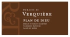 Domaine de Verquiere  Cotes du Rhone Villages Plan de Dieu 2012 Front Label