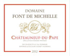 Domaine Font de Michelle Chateauneuf-du-Pape Blanc 2012 Front Label