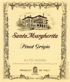 Santa Margherita Pinot Grigio (375ML half-bottle) 2009 Front Label