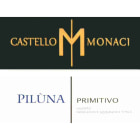 Castello Monaci Piluna Primitivo 2009 Front Label