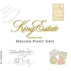 King Estate Domaine Pinot Gris 2010 Front Label