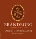 Brandborg Cellars Gewurztraminer 2014 Front Label