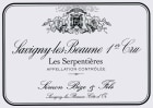 Simon Bize et Fils Savigny-les-Beaune Les Serpentieres Premier Cru 2014 Front Label