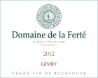 Domaine des Perdrix Domaine de la Ferte Givry 2012 Front Label