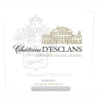 Chateau d'Esclans Rose 2011 Front Label