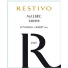 Restivo Malbec Reserve 2010 Front Label