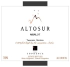 Finca Sophenia Altosur Merlot 2006 Front Label