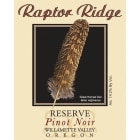 Raptor Ridge Reserve Pinot Noir 2010 Front Label