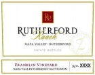 Rutherford Ranch Franklin Vineyard Cabernet Sauvignon 2013  Front Label