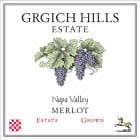 Grgich Hills Estate Merlot 2008 Front Label