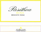 Girlan Alto Adige-Sudtirol Pasithea Rosa Moscato Rosa 2011 Front Label