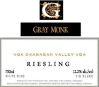 Gray Monk  Riesling 2009 Front Label