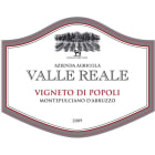 Valle Reale Vigneto di Popoli Montepulciano d'Abruzzo 2009 Front Label