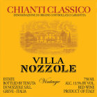 Tenuta di Nozzole Villa Nozzole Chianti Classico 2010 Front Label