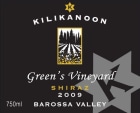 Kilikanoon Green's Vineyard Shiraz 2009 Front Label