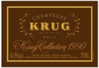 Krug Krug Collection 1990 Front Label
