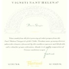 Fantinel Tenuta Sant'Helena Pinot Grigio 2012 Front Label
