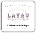 Lavau Chateauneuf-du-Pape 2010 Front Label