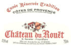 Chateau du Rouet Cotes du Provence Rose 2013 Front Label