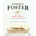 Enrique Foster Reserva Malbec 2009 Front Label