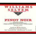 Williams Selyem Precious Mountain Pinot Noir (1.5 Liter Magnum) 2012 Front Label