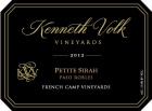 Kenneth Volk French Camp Vineyards Petite Sirah 2012 Front Label