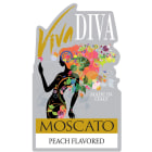 Viva Diva Moscato Peach Front Label