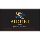 Siduri Parsons' Vineyard Pinot Noir 2012 Front Label