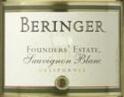 Beringer Founders Estate Sauvignon Blanc 1999 Front Label