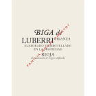 Luberri Biga Rioja Crianza 2011 Front Label