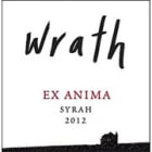 Wrath Ex Anima Syrah 2012 Front Label