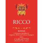 Carletto Ricco Rosso 2013 Front Label