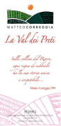 Matteo Correggia La Val dei Preti Roero Nebbiolo 2011 Front Label