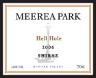 Meerea Park Hell Hole Shiraz 2006 Front Label