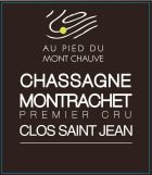 M. Picard Au Pied du Mont Chauve Chassagne Montrachet Clos Saint Jean 2015 Front Label